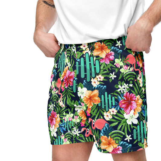 RouteThis Tropical Themed WiFi Unisex mesh shorts