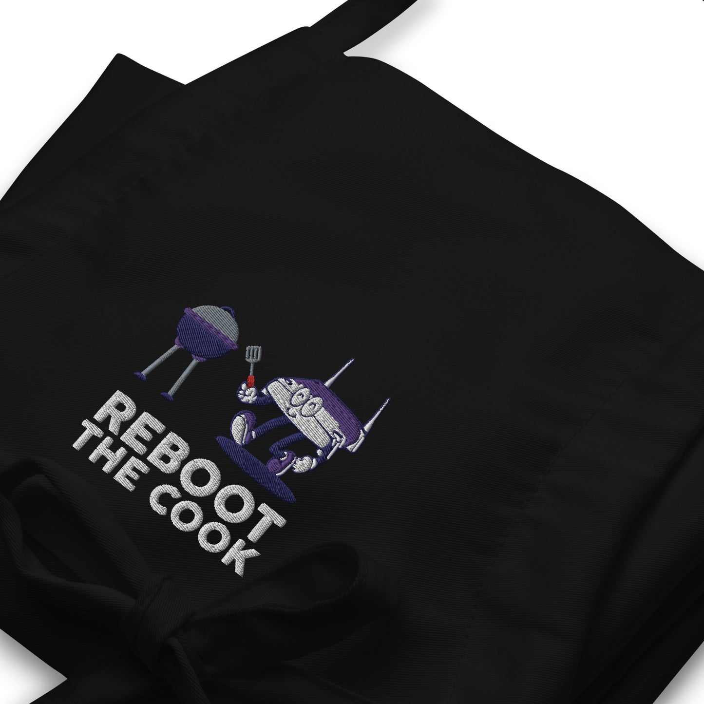 Reboot the Cook - Routey Embroidered Apron