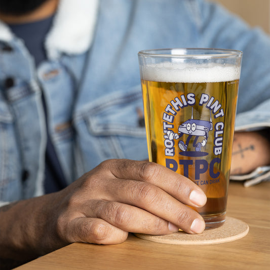 RouteThis WRT54G "Routey" Pint Club Glass