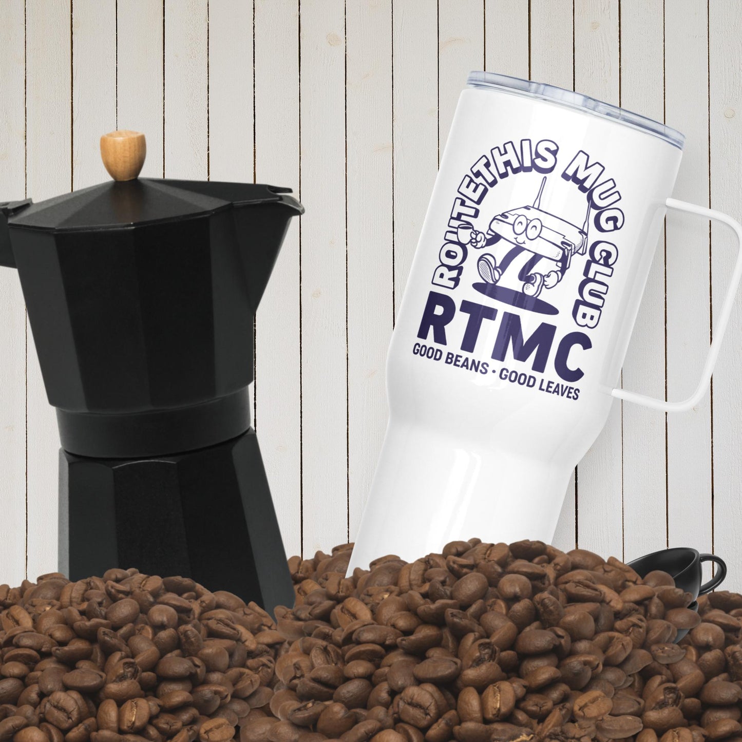RouteThis Mug Club - Travel mug with a handle