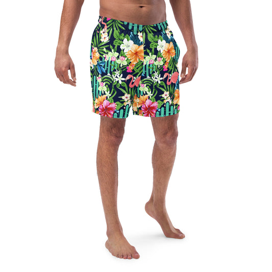 RouteThis Hawaiian Print Summer Swim Trunks