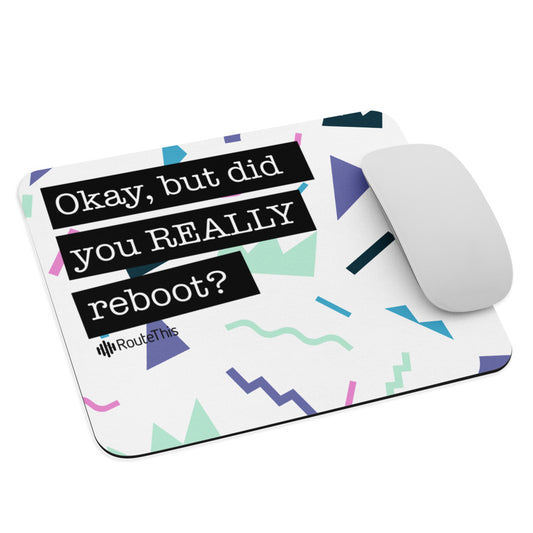 Reboot It? - Retro Mouse Pad