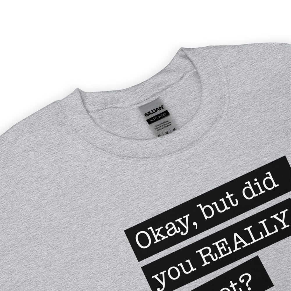 Reboot It? - Unisex Heather Grey Sweatshirt