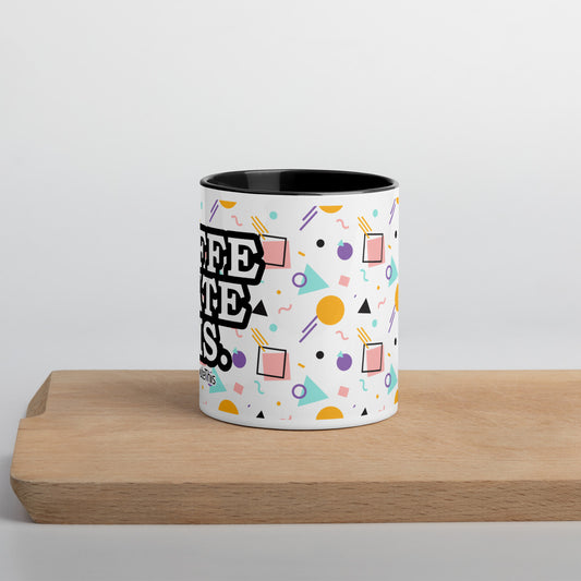 Caffeinate This! - 11oz Mug with Color Inside