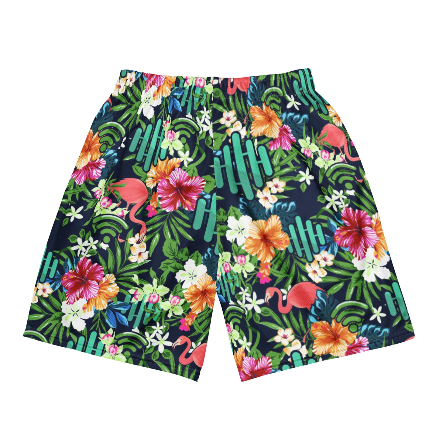 RouteThis Tropical Themed WiFi Unisex mesh shorts