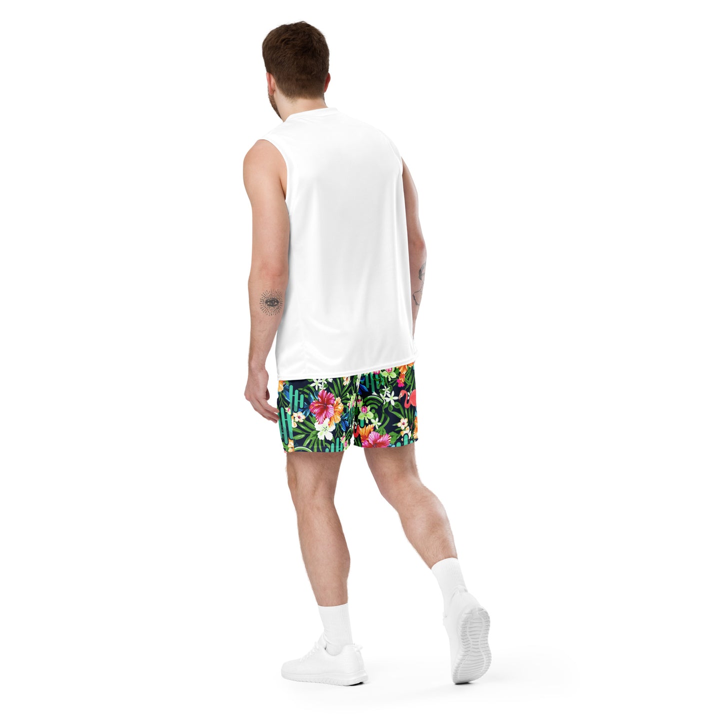 RouteThis Tropical Themed WiFi Unisex mesh shorts