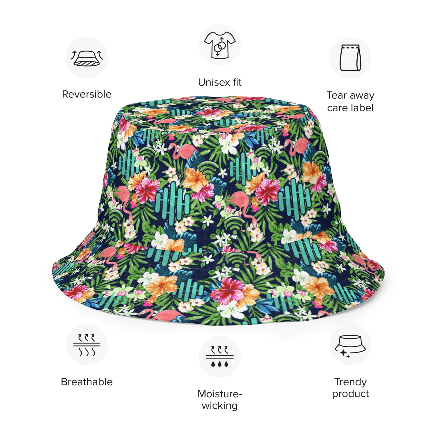 RouteThis Hawaiian Print Bucket Hat