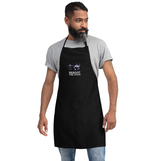 Reboot the Cook - Routey Embroidered Apron