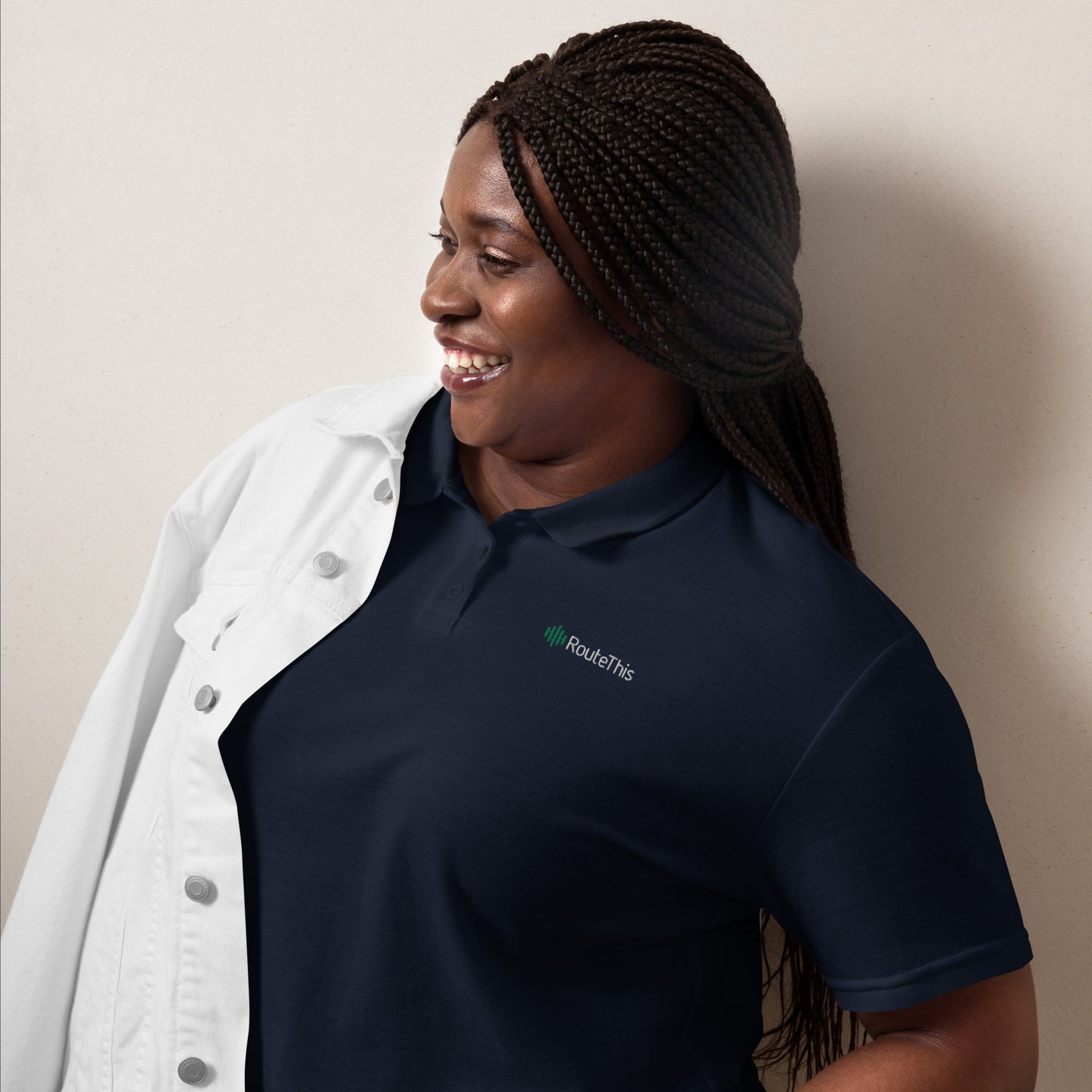 RouteThis - Women’s pique polo shirt