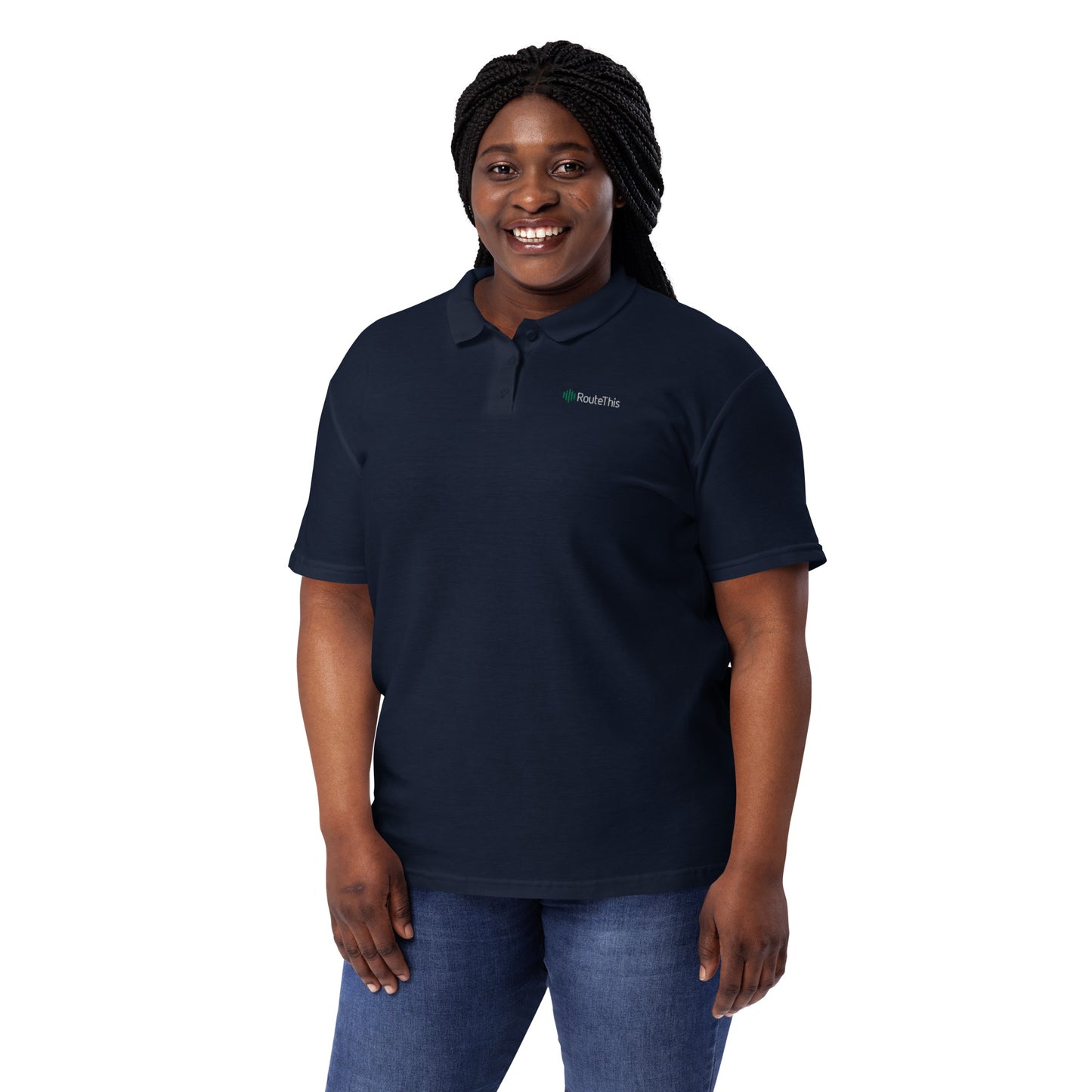 RouteThis - Women’s pique polo shirt