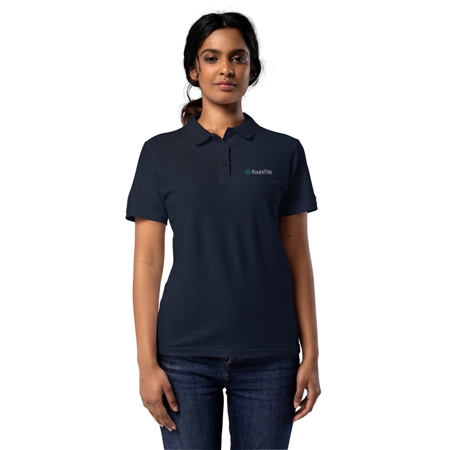 RouteThis - Women’s pique polo shirt