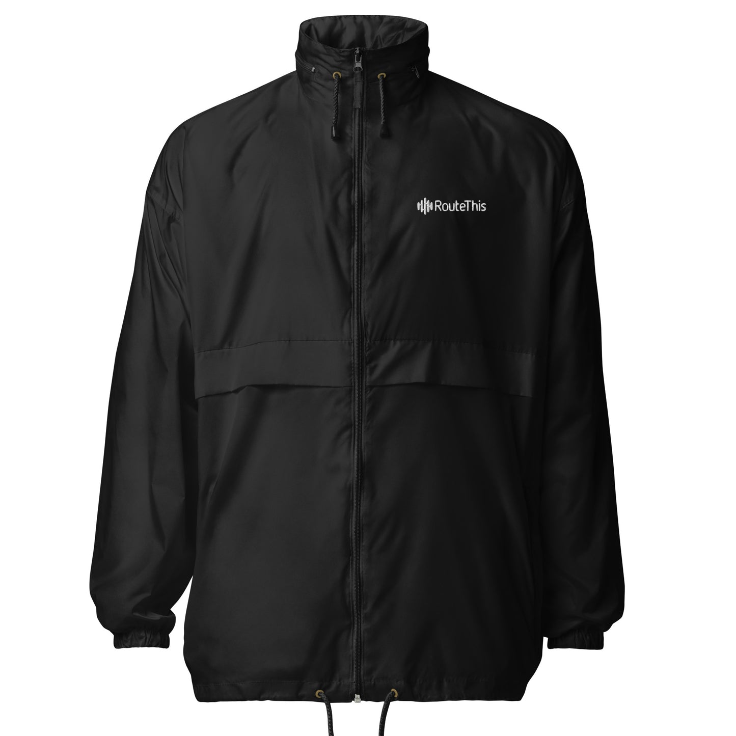 RouteThis Unisex windbreaker in Black or Navy