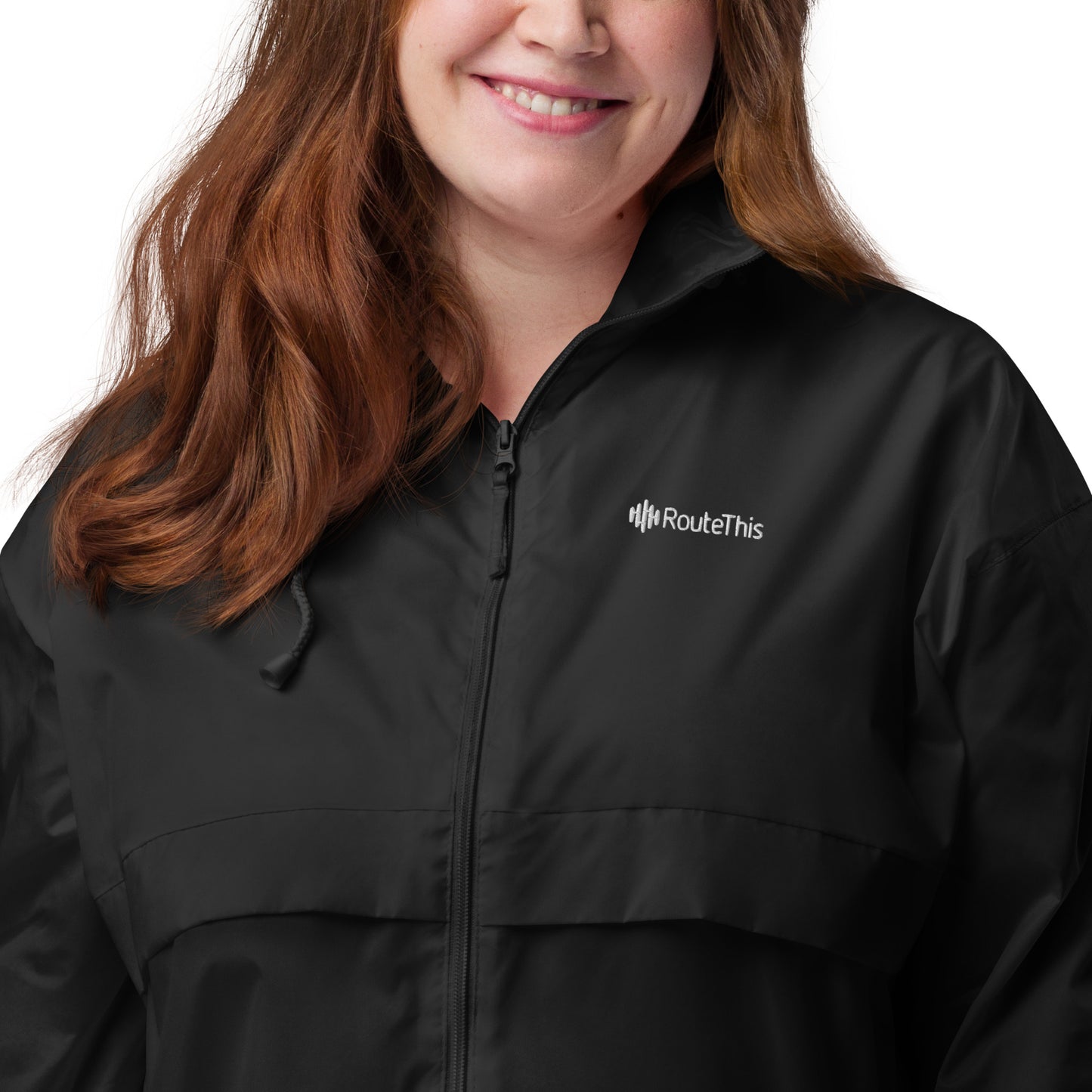 RouteThis Unisex windbreaker in Black or Navy