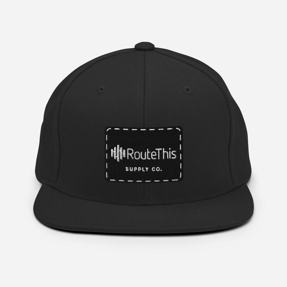 RouteThis Supply Co. - Embroidered Snapback Hat