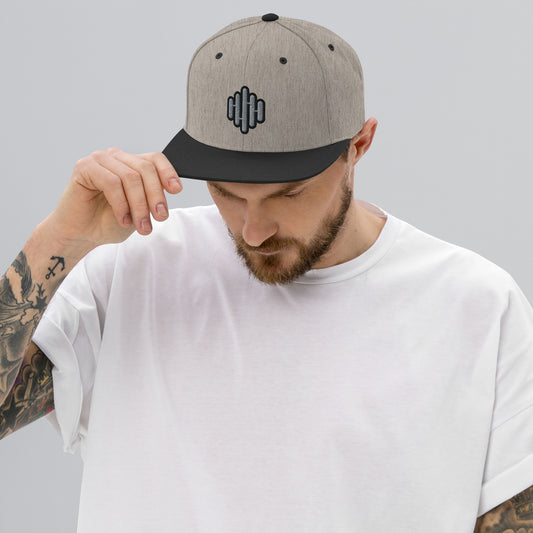 RouteThis Boring Grey Snapback Hat