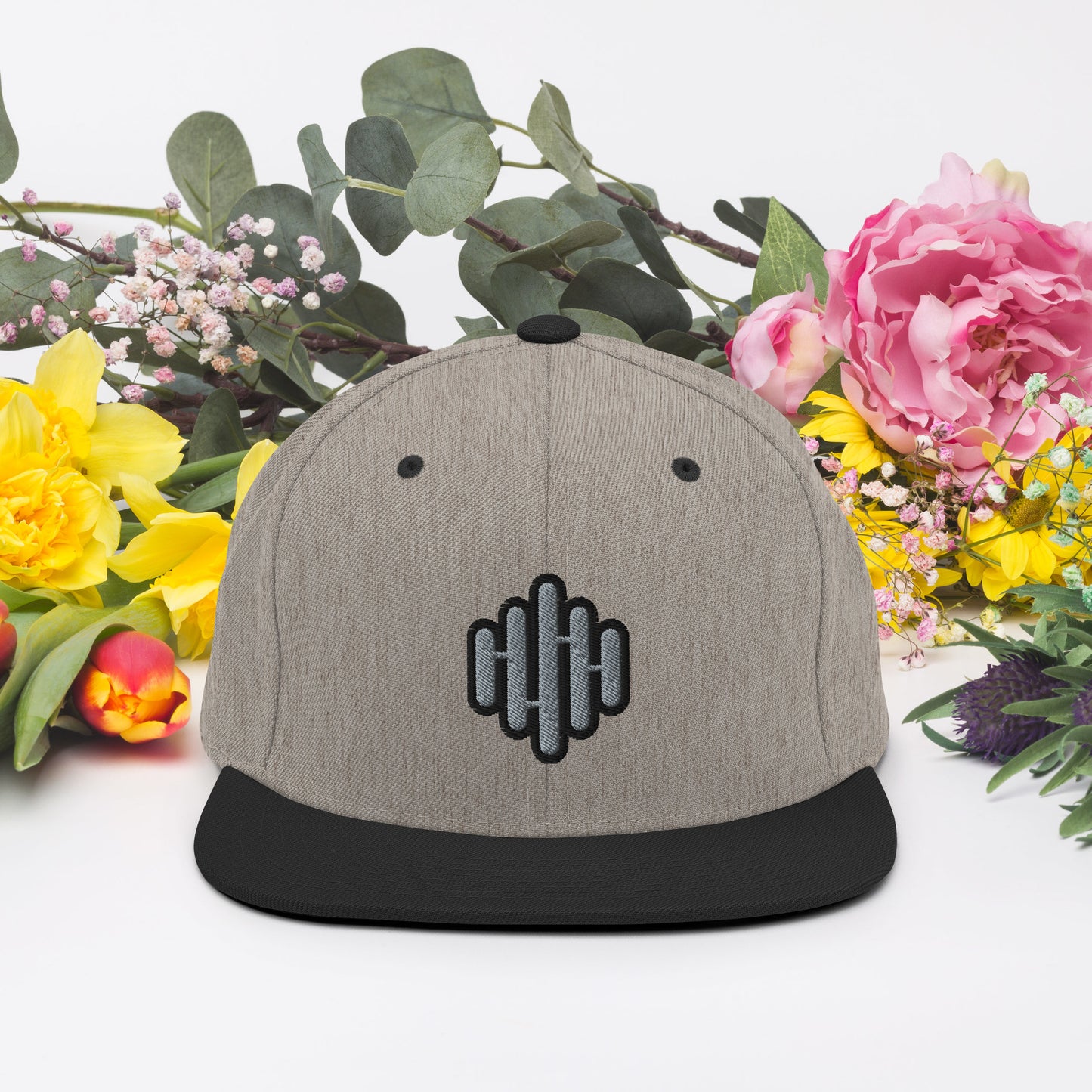 RouteThis Boring Grey Snapback Hat