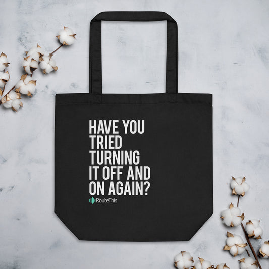 RouteThis - Classic Slogan Eco Tote Bag