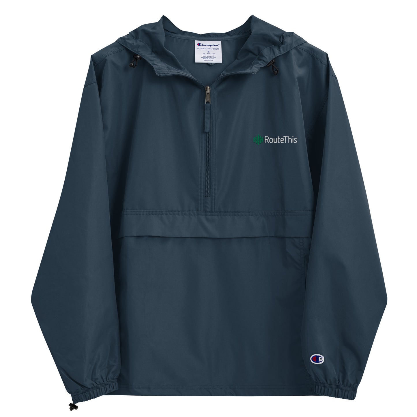 RouteThis - Embroidered Logo Champion Packable Jacket