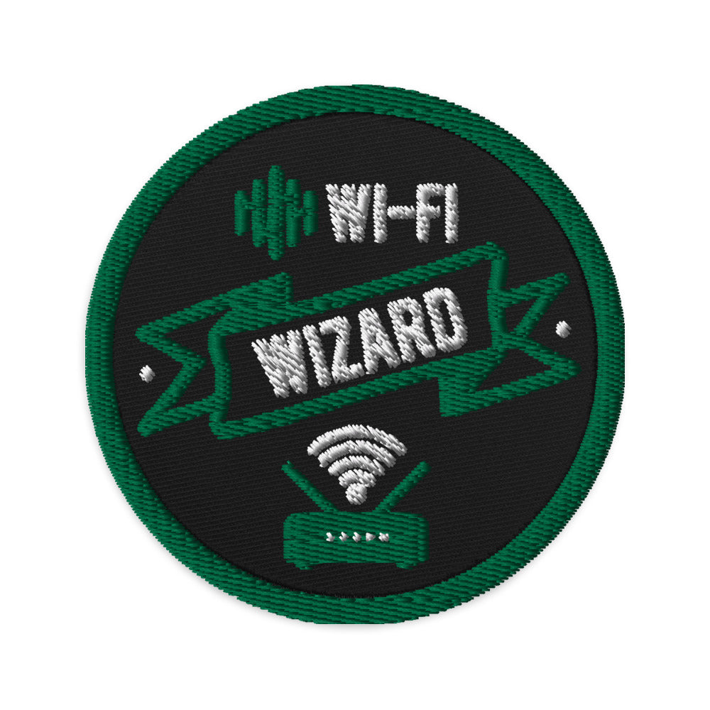 Parche bordado RouteThis Wi-Fi Wizard