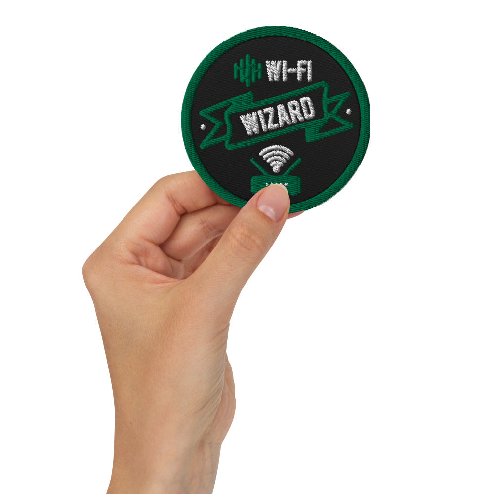 Parche bordado RouteThis Wi-Fi Wizard