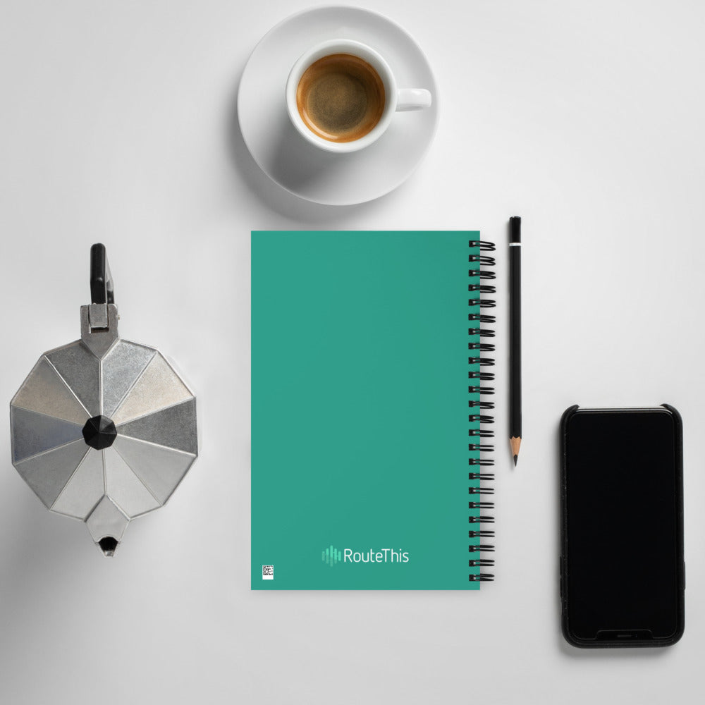 RouteThis Classic Slogan - Cuaderno de espiral